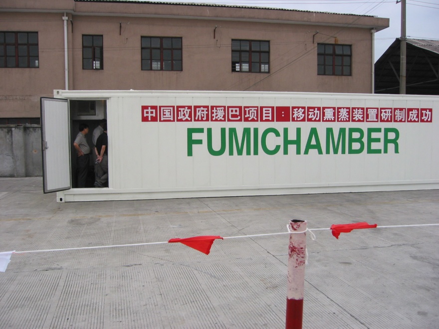 Mobile Fumigation Chamber
