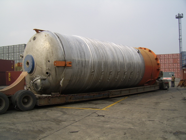 OOG Goods Lashing onto Trailer-floor